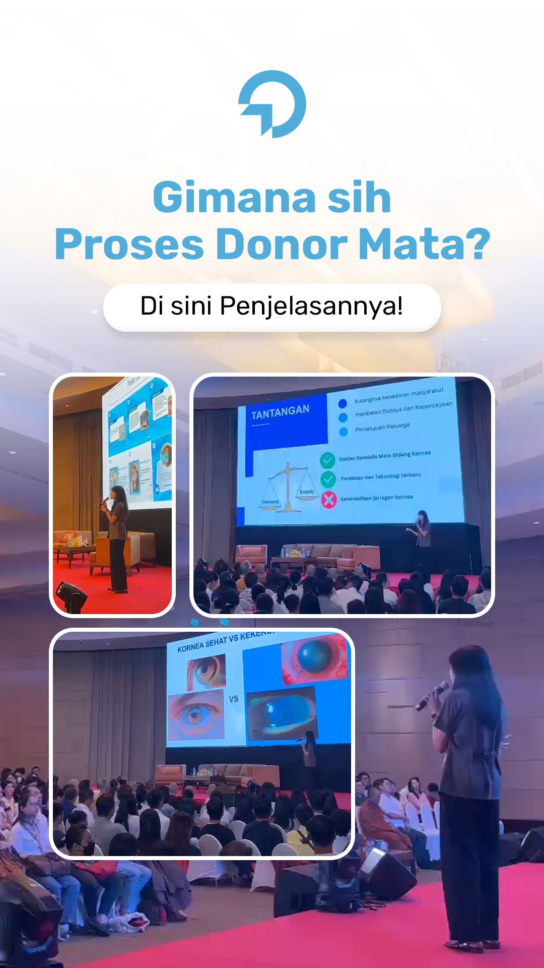 Sosialisasi Lions Eye Bank Jakarta tentang Kesadaran Donor Kornea